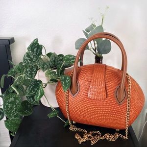 Vintage Woven Clutch by Desenyo Buntal